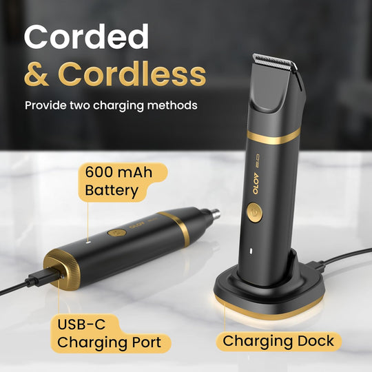 SmoothShave Grooming Kit for Men