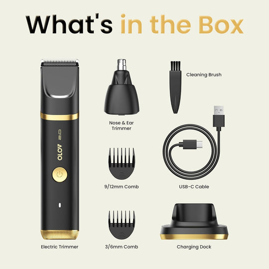 SmoothShave Grooming Kit for Men
