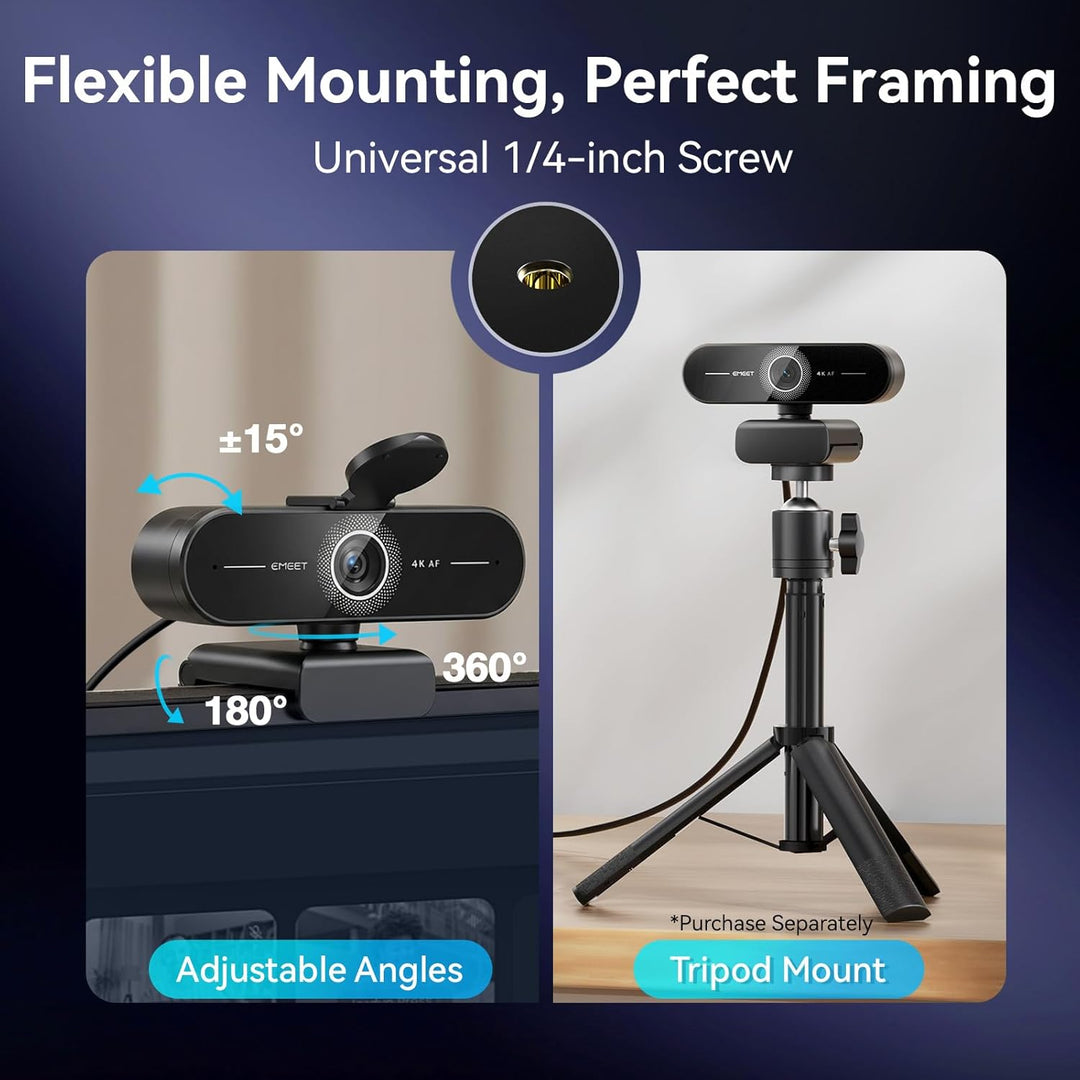 Ultimate 4K Streaming Webcam
