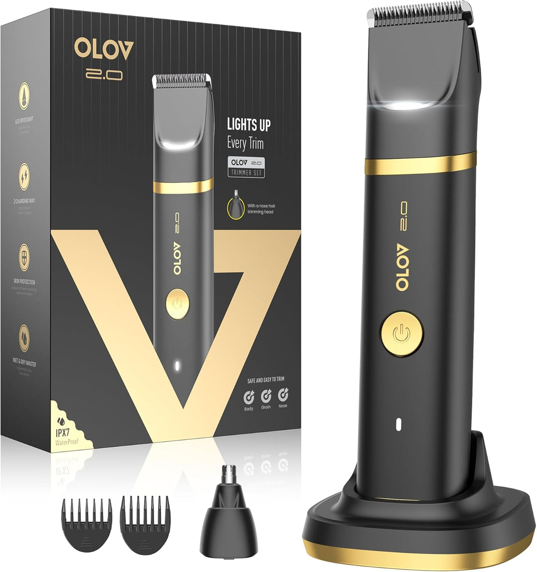 SmoothShave Grooming Kit for Men