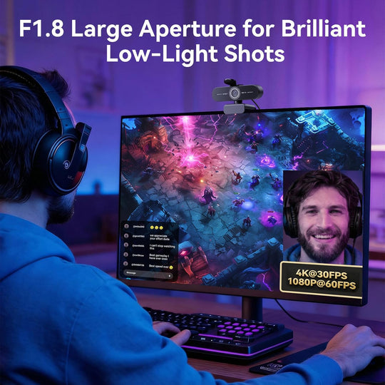 Ultimate 4K Streaming Webcam